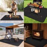 UBeesize Large 65 x 48 inches Under Grill Mat for Outdoor Grill,Double-Sided Fireproof Grill Pad,Indoor Fireplace/Fire Pit Mat,Oil-Proof Waterproof BBQ Protector for Decks and Patios - Image 7