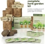 9 Herb Indoor Window Garden Kit - House Plants Seeds - Best Unique Easter Gift Ideas for Women, Mom, Friend, Her, Birthday, Housewarming, Mother - New Home Kitchen Gifts - Live Plant Starter - Image 2