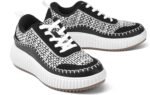 DREAM PAIRS Women Chunky City Tweed Comfortable Casual Platform Fashion Sneaker - Image 3