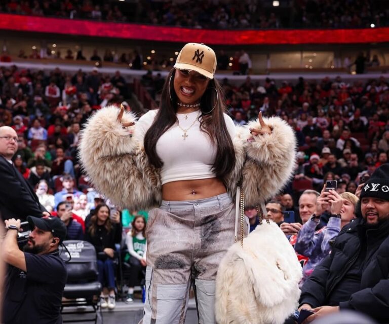 9-Megan-Thee-Stallion-Attends-the-Bulls-vs-Celtics-Game-in-a-DSquared-Fur-Coat-Who-Decides-War-Cargo