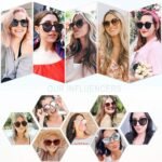 SOJOS Sunglasses Womens Trendy 2024 Classic Round Retro Vintage Shades Large Frame Sunnies SJ2067 - Image 2