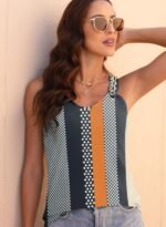 ETCYY Tank Tops for Women 2025 Trendy Summer Tops V Neck Sleeveless T Shirts Spring Clothes Casual Loose Blouses - Image 2