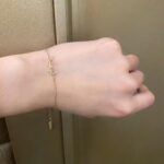 18K Gold Fashionable Initial Bracelet, Simple and Exquisite Bracelet for Women Jewelry - Image 4