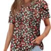 BETTE BOUTIK Womens Summer Tunic Tops Short Sleeve Trendy Shirts Casual Blouse