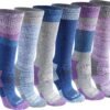 Dickies Women's Dri-tech Fashion Moisture Control Crew Socks, Available in S-XL (5, 6, 12 Pairs)