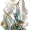 Fashion Scarves Scarf 100% Silk Feeling Scarf Silk Like Scarves Long Lightweight Sunscreen Shawls for Women