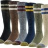 GOLDTOE Men's Harrington Crew Socks, Multipairs