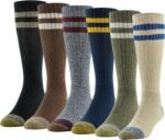 GOLDTOE Men's Harrington Crew Socks, Multipairs