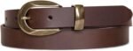 Lucky Brand Women's Genuine Leather Bold Fashion Statement Belts